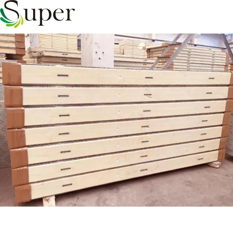 
PU manufacturer insulated polyurethane foam sandwich cold room panels 