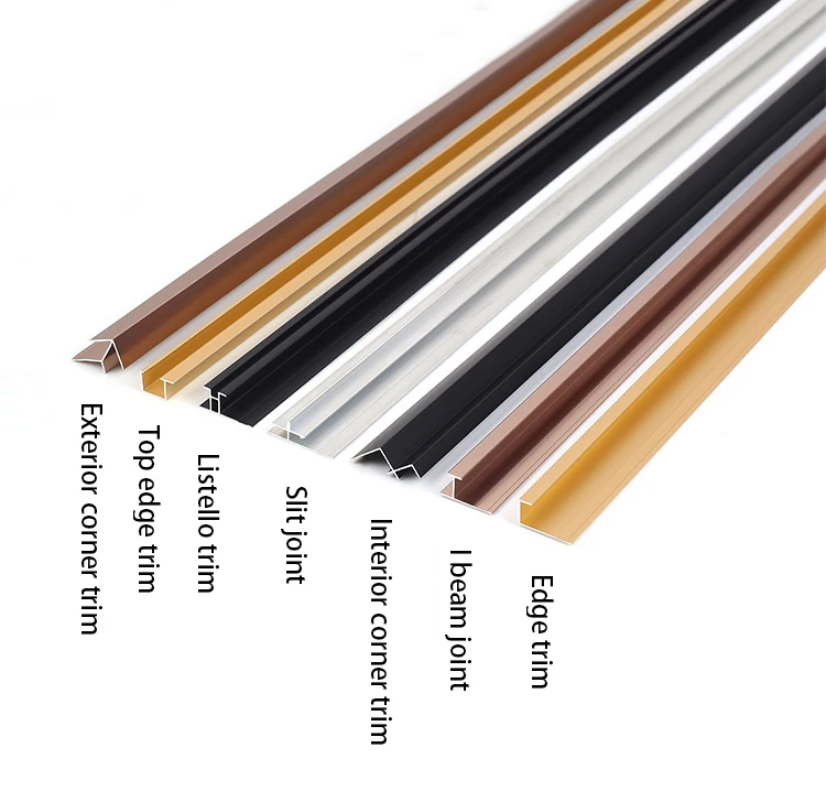 Paneling Exterior and Interior Corner Curved Trim Aluminum Angle Strips