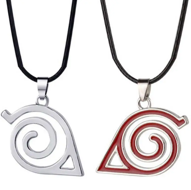 New Fashion Trendy Japanese Anime Logo Cosplay Necklace Alloy Symbol Pendant Necklace For Men And Women