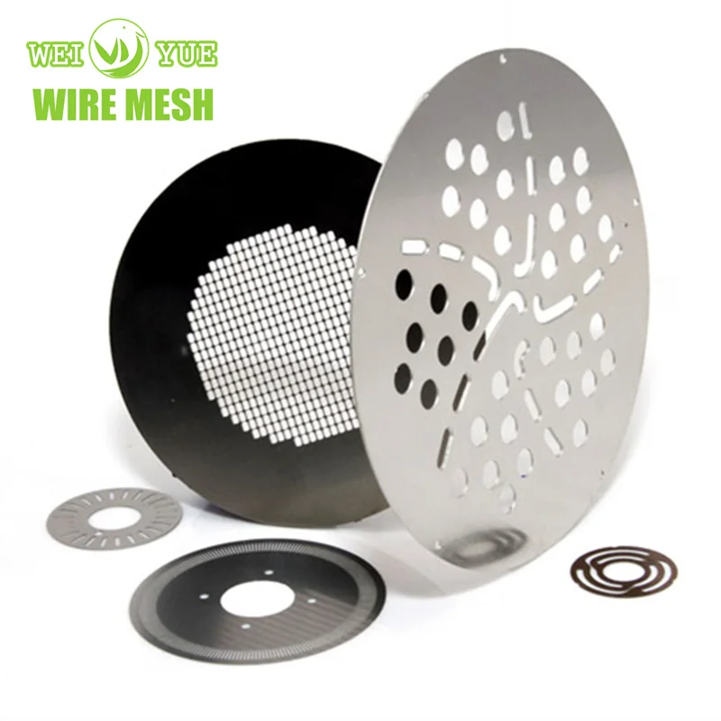Factory Custom Precise Filtration Small Round Hole Filter Cylinder Stainless Steel Chemical Etched Mesh