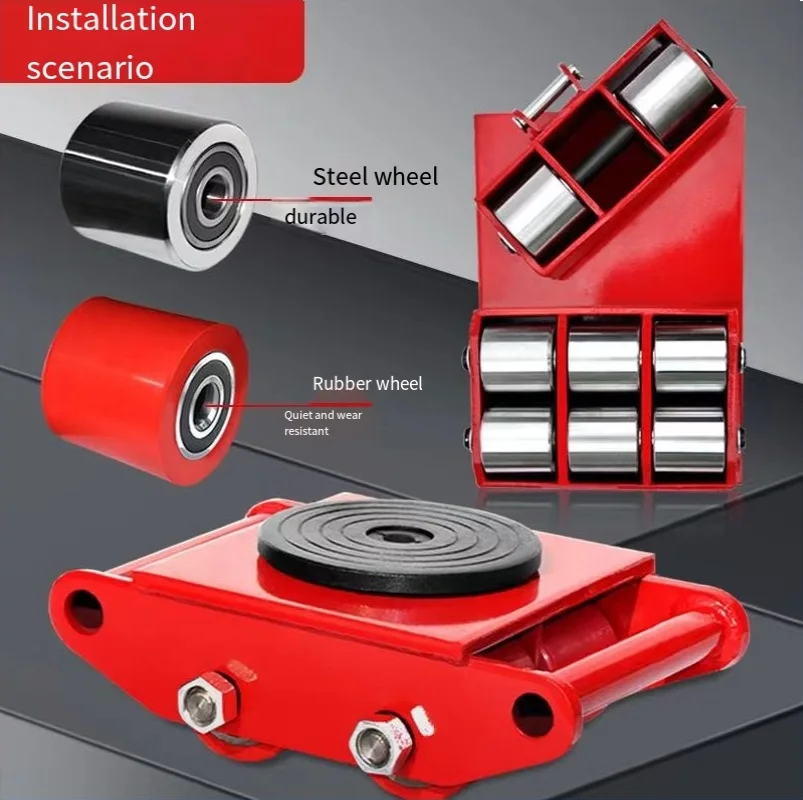 Suitable for 6204 bearings cast iron PU 80*70 caster wheel 100mm polyurethane load roller wheels for handling parts by forklift