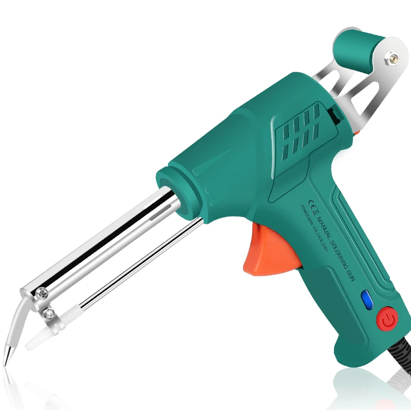 Electric soldering iron 110V/220V 60W US/EU/UK plug hand-held external heat automatic tin gun welding repair tool