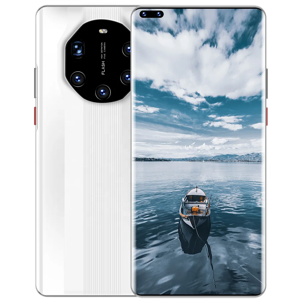Модный мобильный телефон Amazon 4G Mate40RS 7 2 дюйма Android MTK6889 6 ГБ ОЗУ + 128 Гб ПЗУ две SIM-карты LTE 5800 мач