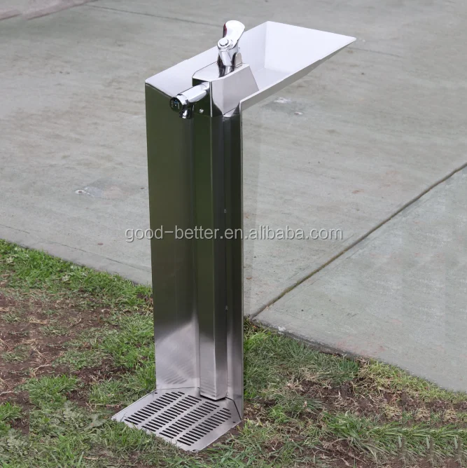 SDF1010131 Hot selling stainless steel outdoor drinking water fountain with bubbler and bottle filling