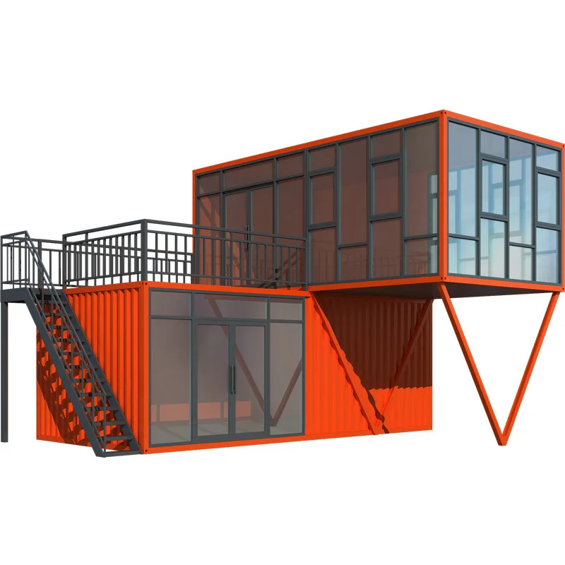 Cheap Prefab 4 Bedroom Pyramid International Typhoon Proof Cabin House