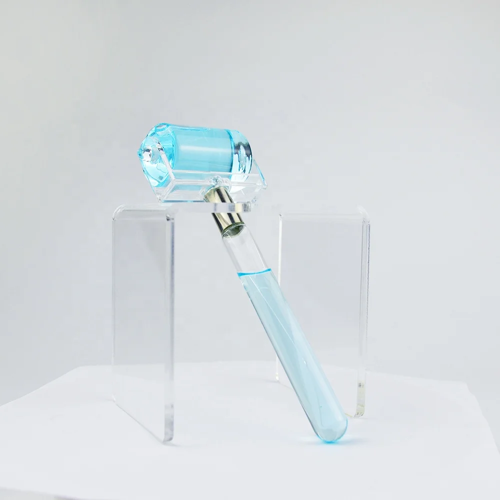 Reusable good price cooling and hot compressing facial massager ice rollers with customized logo