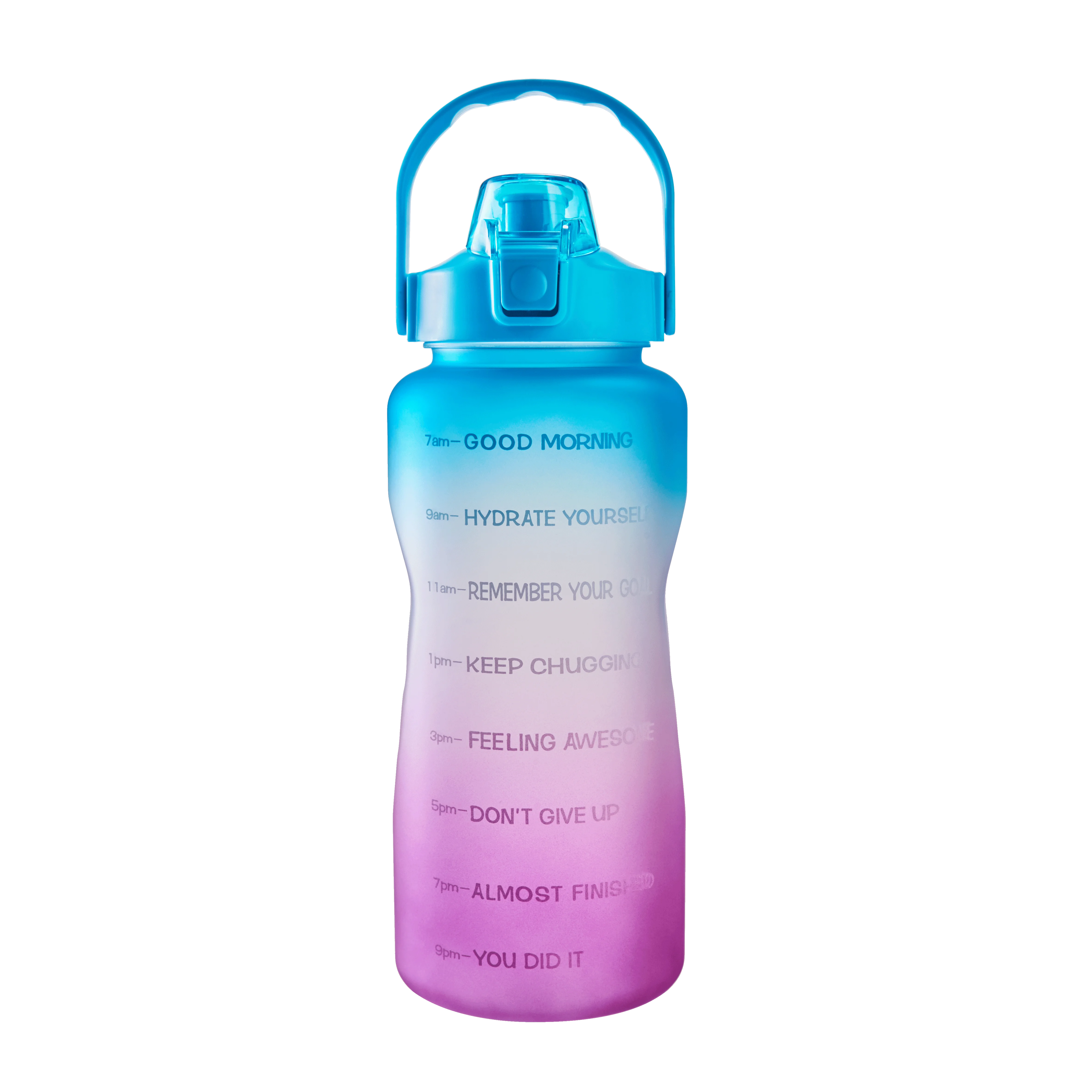 2L Widemouth Water Bottle with Handle, for Gym & Fitness