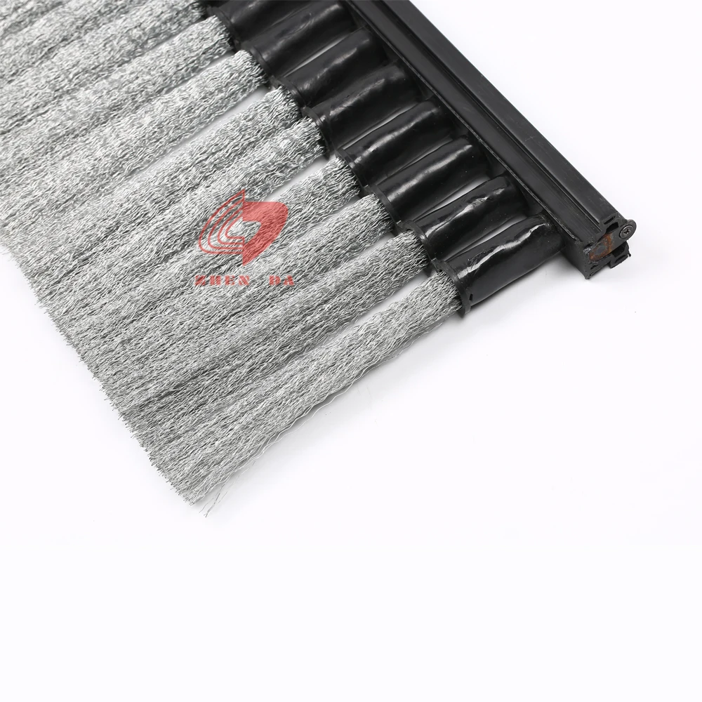 
ZHENDA Steel Wire Disinfecting Airport Runaway Cassette Brush With 1040mm 