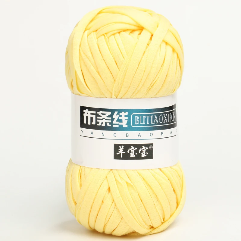 RongMeiXuan 28 Colors 100g Tshirt Yarn Cotton Crochet Yarn T-shirt