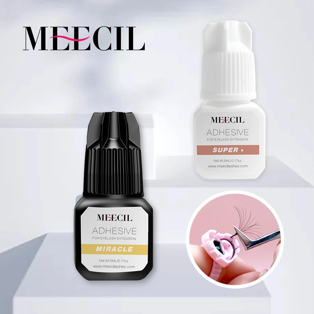 Custom Lash Glue For Eyelash Extension Black Clear Korea Eyelash Glue