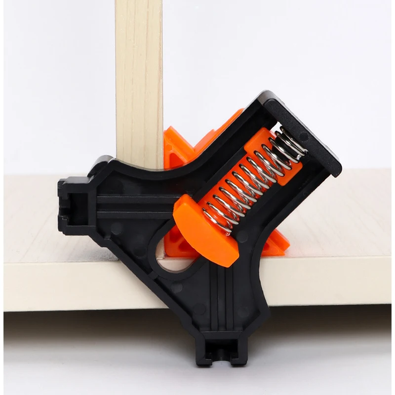 4pcs Portable Woodworking 90Degree Right Angle Clamp Fixer Positioning Tool Multifunction Corner Clamp Furniture DIY Corner Clip