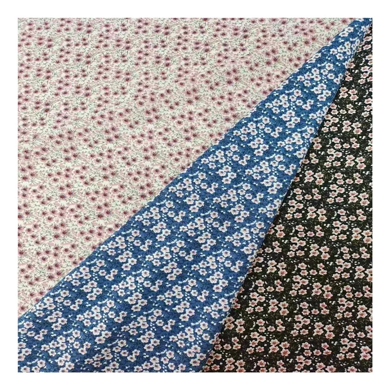 Digital Printed Jacquard Ground Chiffon Dress Shirt Blouse 100%polyester Fabric