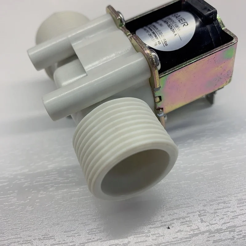 Solenoid Valve 220v AC High Pressure DC24V Plastic Solenoid  Control Valve For Washing Machine
