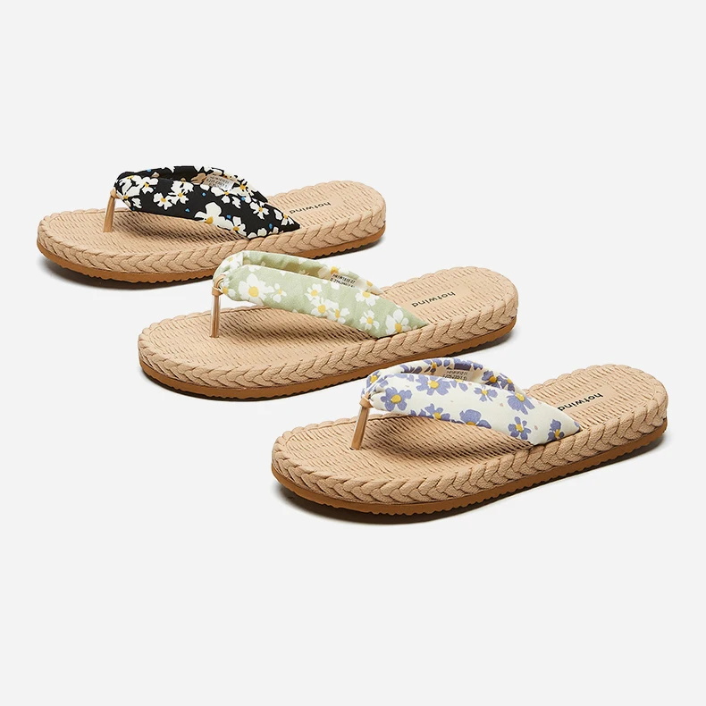 GRS Fashion Beach Slippers For Women High Quality Wholesale Hot Selling flip flop ladies Espadrille flipflop