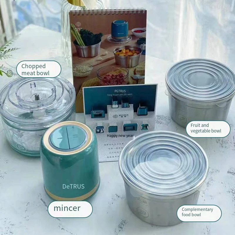 Petrus Wireless Food Grinding Machine Small  Electric Home Automatic Food Grinders Multifunctional  Meat Grinder For Food