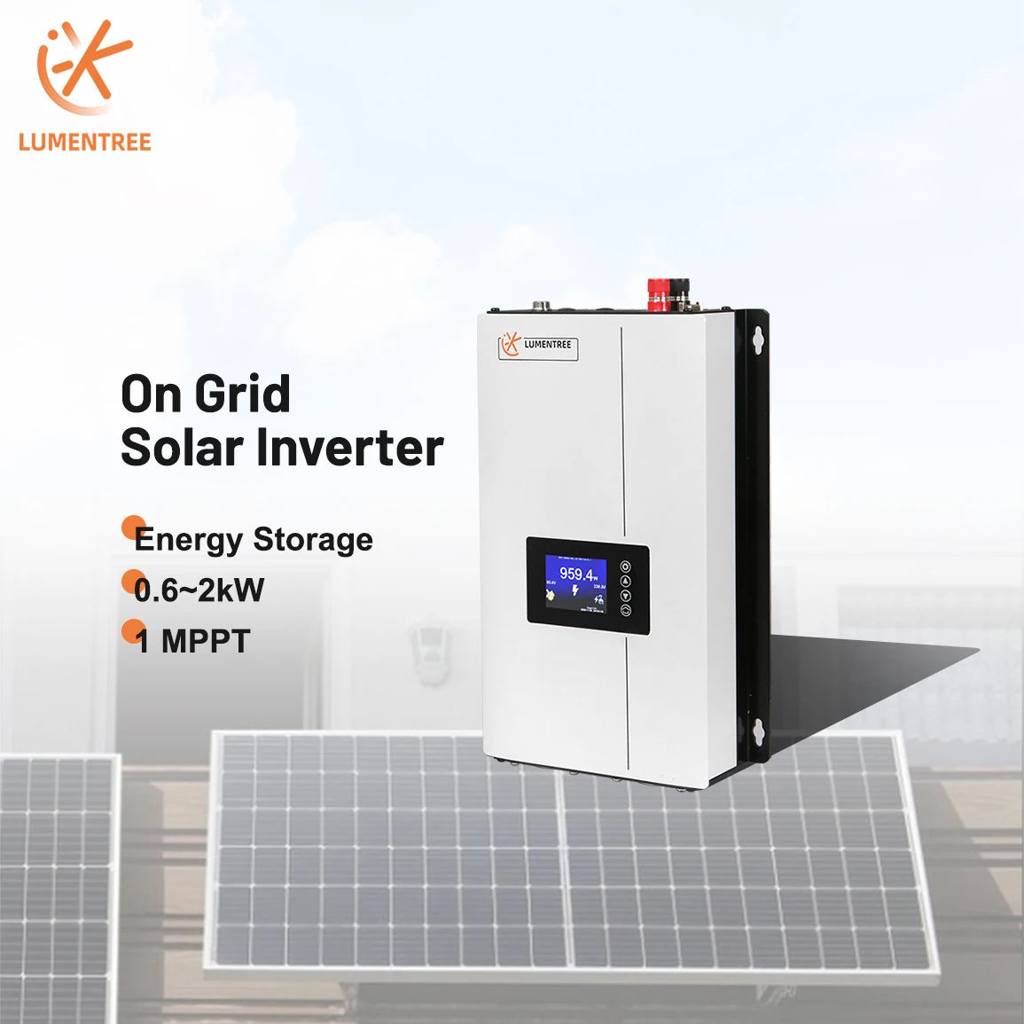 Wholesale 1kw Solar Inverter With Energy Storage Battery On Grid Inverter For Dc Power System Solar Photovoltaic Inverters Set