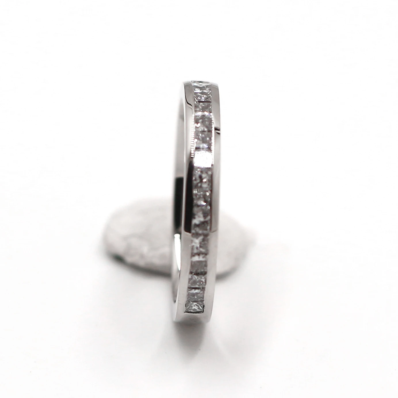 Luxury CVD 10K 14K 18K Solid Gold Lab Created Diamond Engagement Ring IGI GIA Certified Princess Cut Lab Diamond Wedding Ring