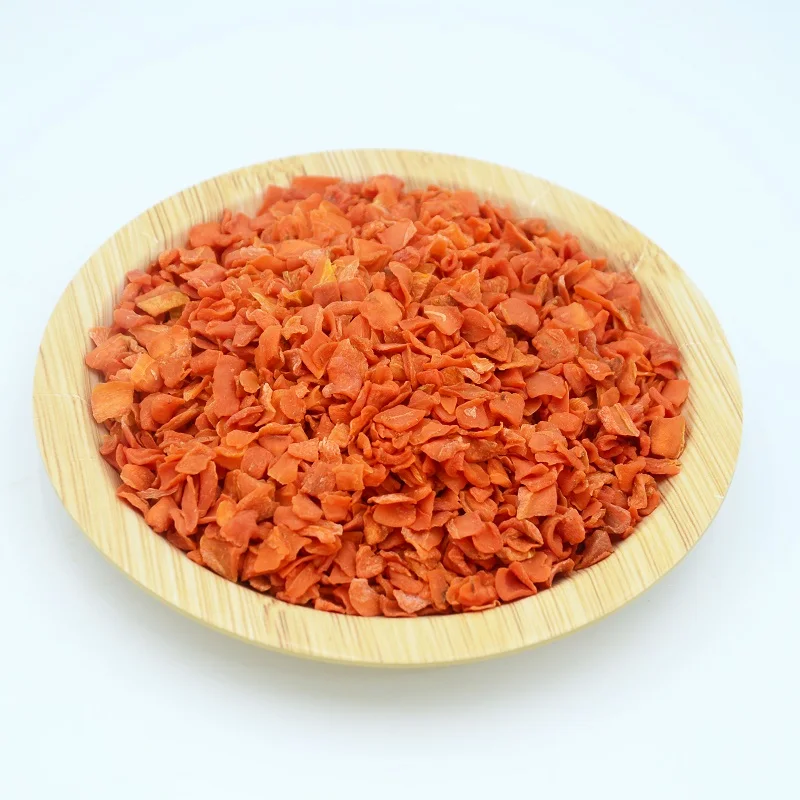 The factory supplies dehydrated vegetables in bulk, organic dried carrot granules dehydrated carrot