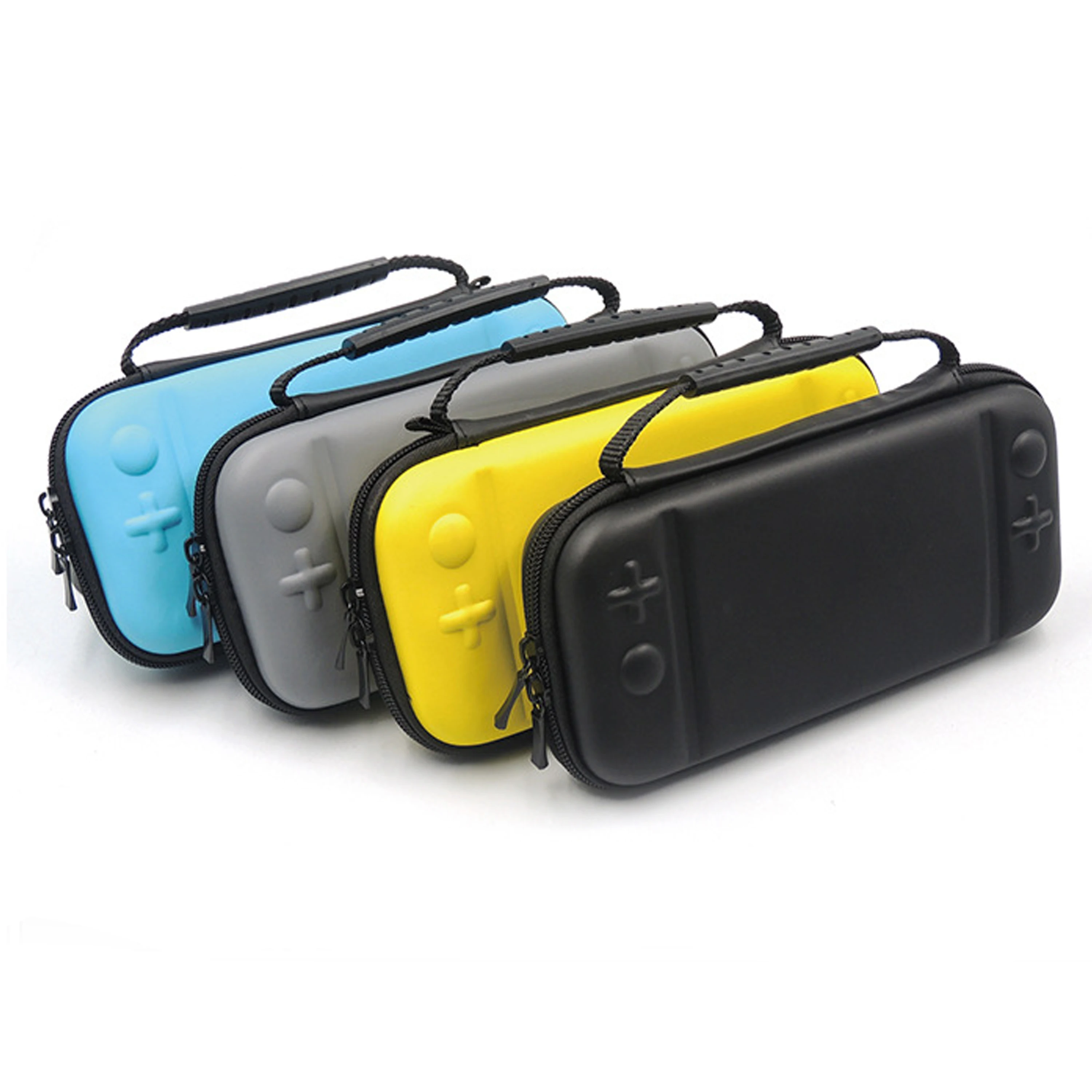  4 вида цветов для переноски футляр игровой приставки Nintendo Switch (Lite & Аксессуары ванной комнаты с 8 игры Картриджи Защитная