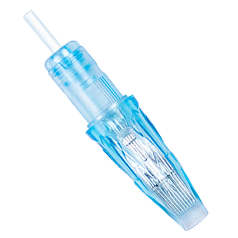 Стерилизованный игольчатый картридж, мембрана, изогнутый магним для татуировок, оптовые поставки татуировок, E.O. Газовая нержавеющая сталь