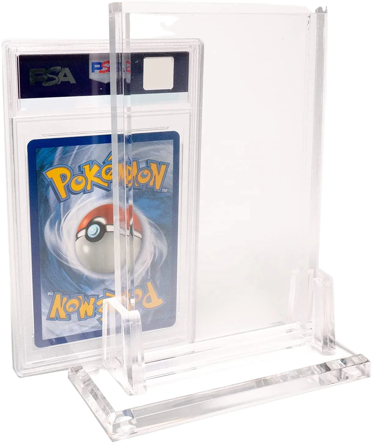Custom Acrylic Card Display Stand PSA Graded Slab Case Holder for Poke mon NBA Baseball Card Protector Collection- No Card