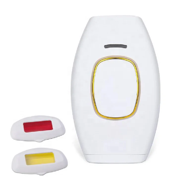 ANTI-ACNE SKIN REJUVENATION IPL Multi Function lASER Hair Removal Handset yellow and red lamp holder private label
