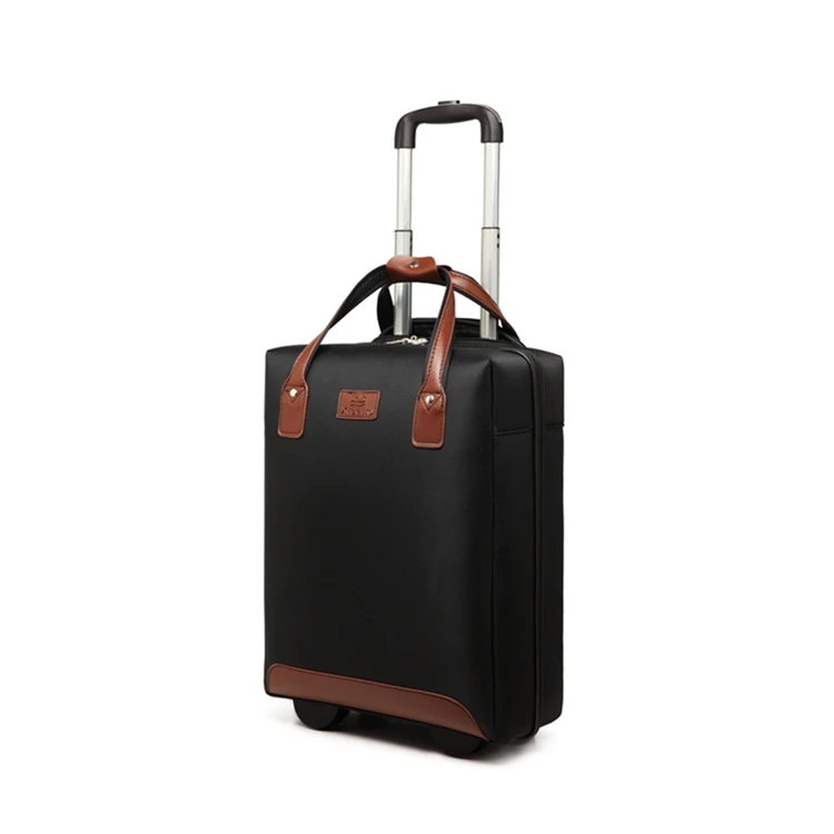 High Quality Softside Oxford Waterproof Cheap Carry-on+Luggage For Travelling