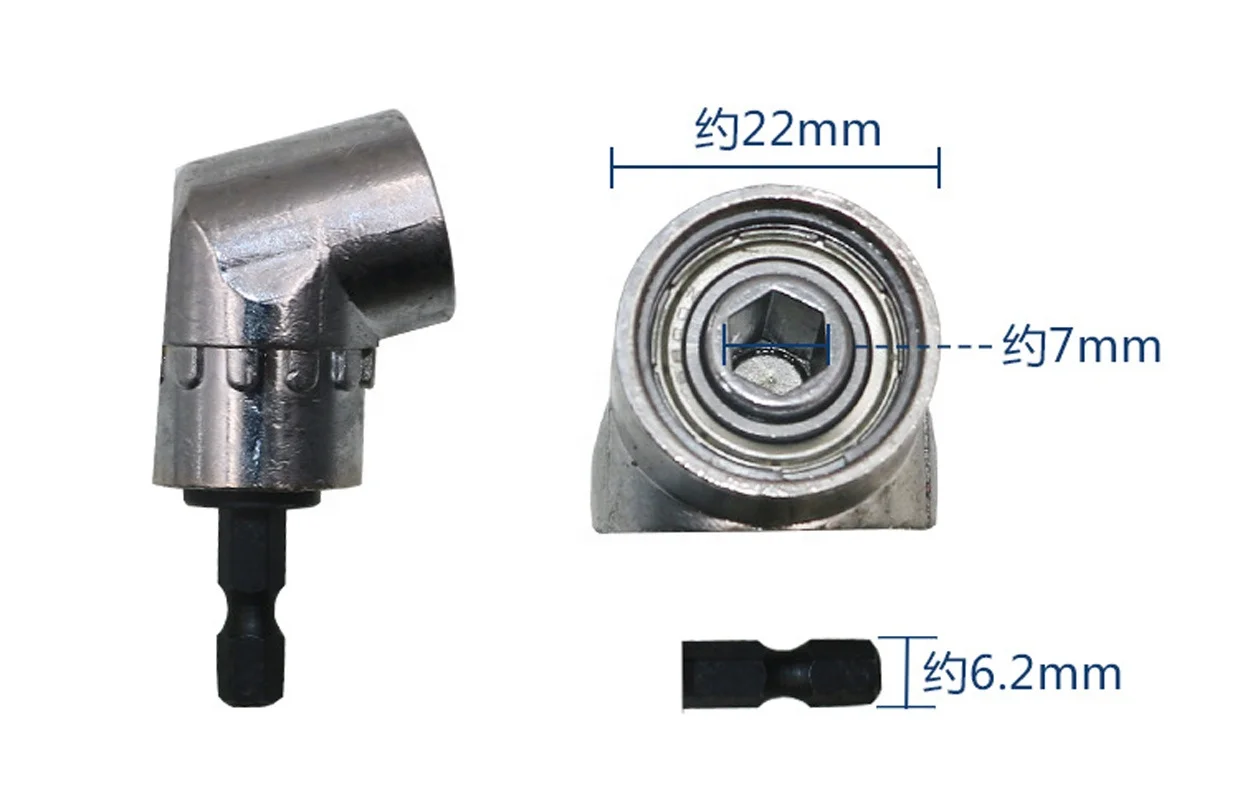 Screwdriver Bit Tool Accessories 105 Degree Corner Electric Drill Angle Head Screwdriver Bit