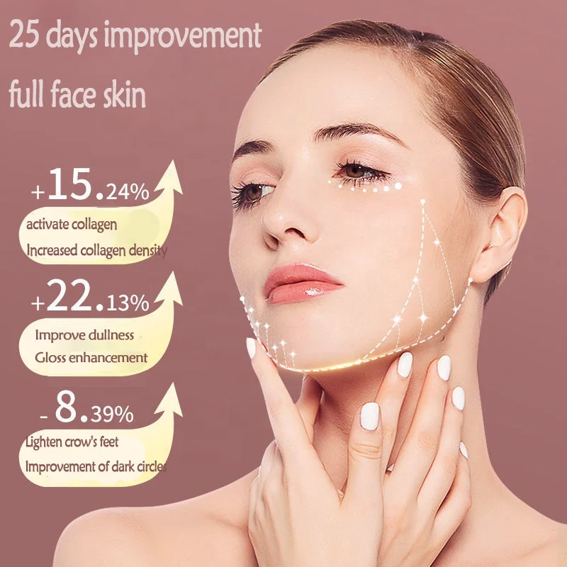 Ems Face Massager Facial Double Chin Remover Led Light Therapy V-shaped Facial Lift Device