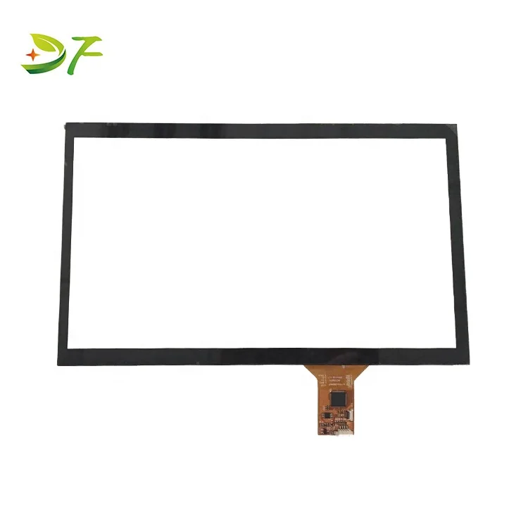 Tempered Glass 10.1,11.6,13.3,14,15.6,19,17 inch waterproof USB capacitive touch screen panel