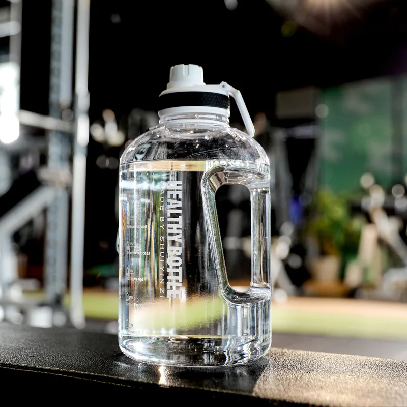 BPA Free Leak-Proof Lightweight Gym/Camping Outdoors Bottle sport with Handle for Boiling Water Drinking