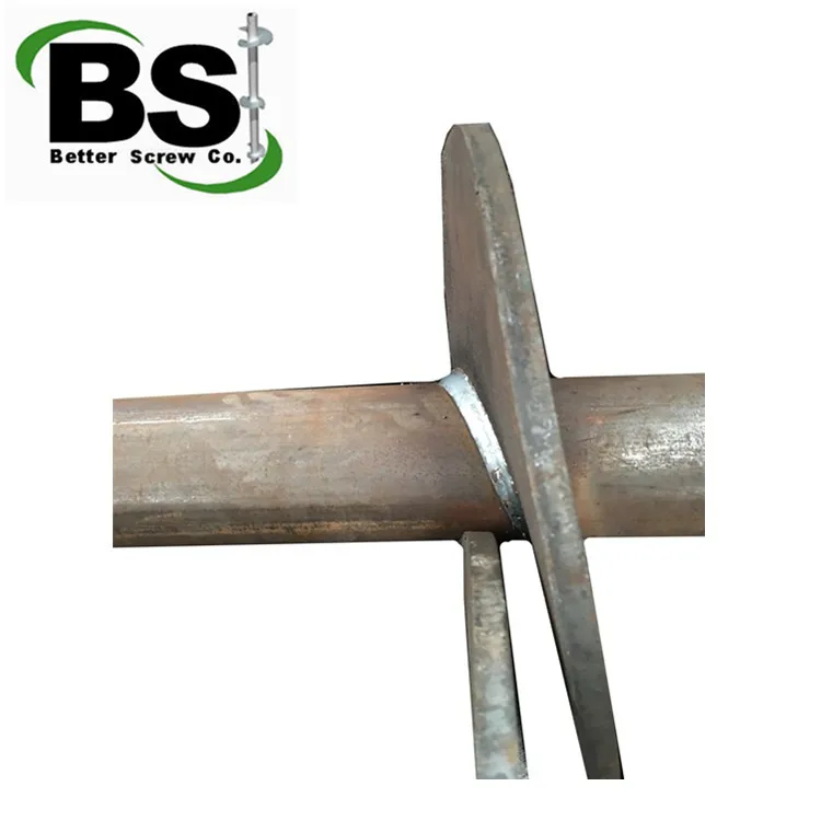 Quality Promise Tubular Hollow Sections Screw Piling for Retaining