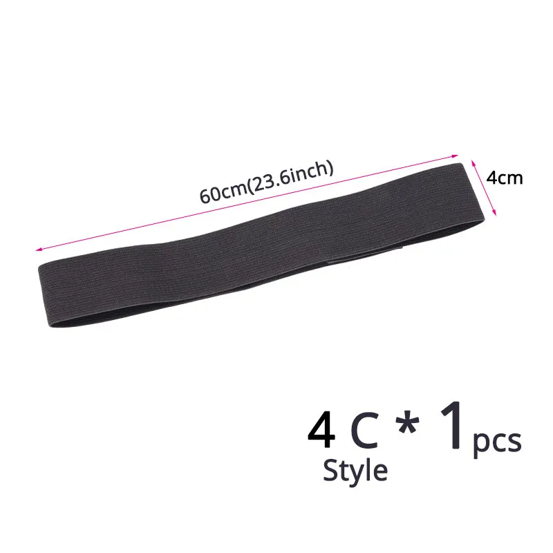 Customized Your Own Logo Or Name Adjustable Edge Elastic Band For Wigs Frontal Wrap Headband Black 2.5 3 3.5Cm Hair Accessories