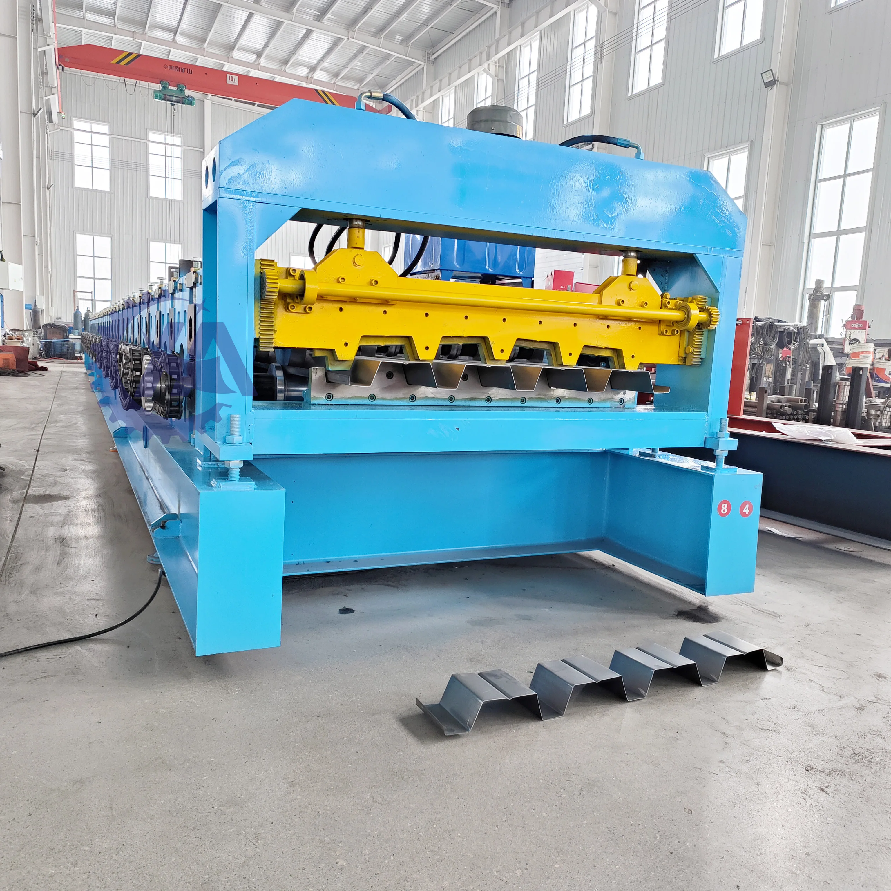 Steel Decking Floor Roll Forming Machine Floor Deck Making Machine