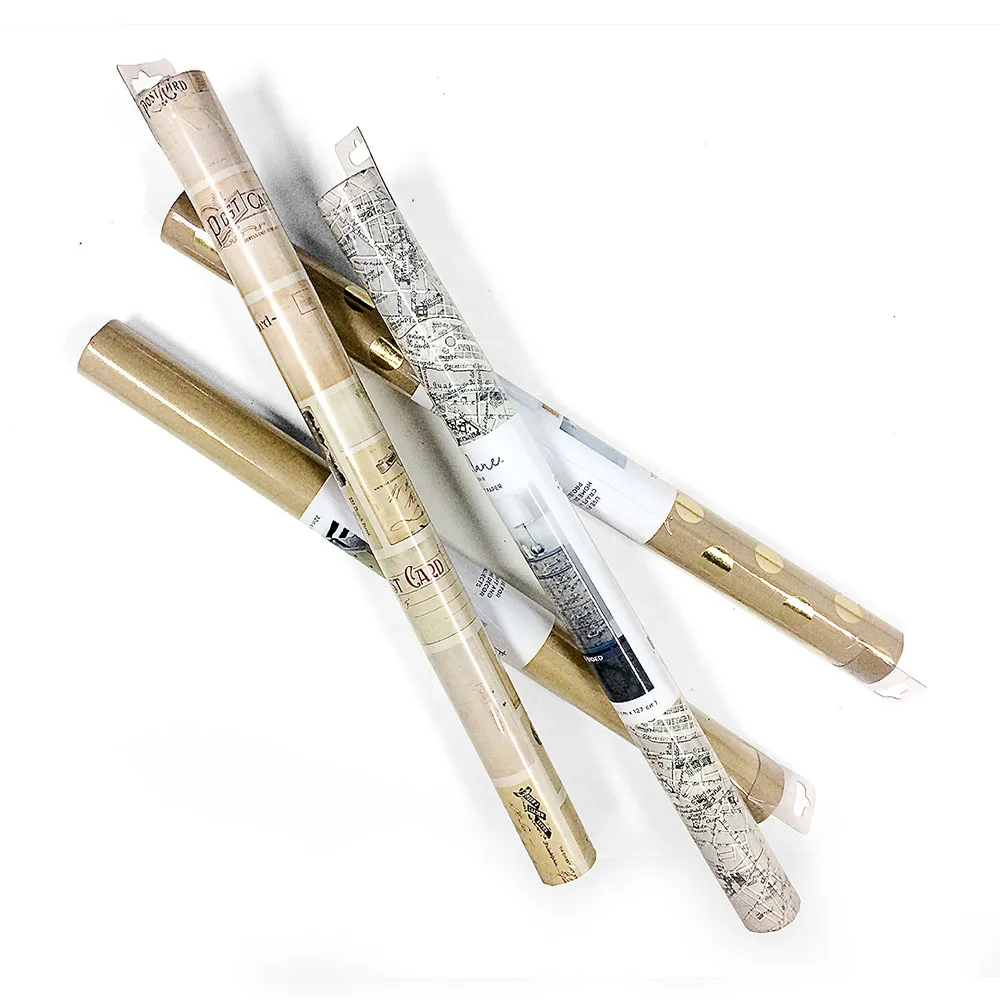 Hand maker in home custom newspaper jumbo gift wrapping paper roll