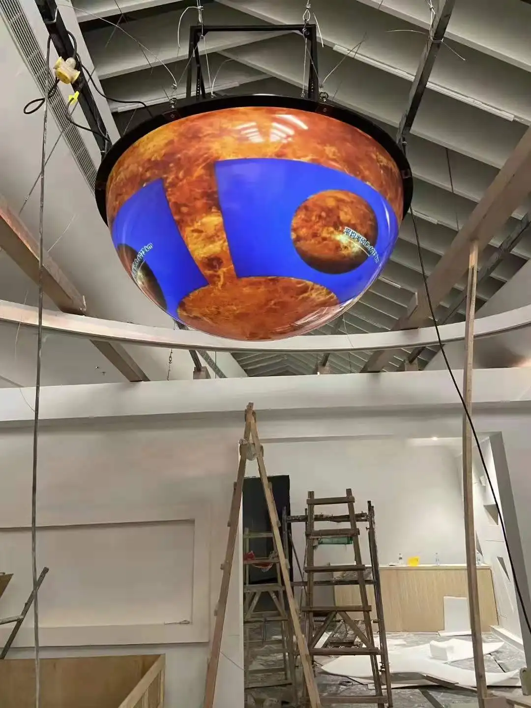 Manufacturer Wholesale Curved Inflatable Tent Planetarium Projection Dome