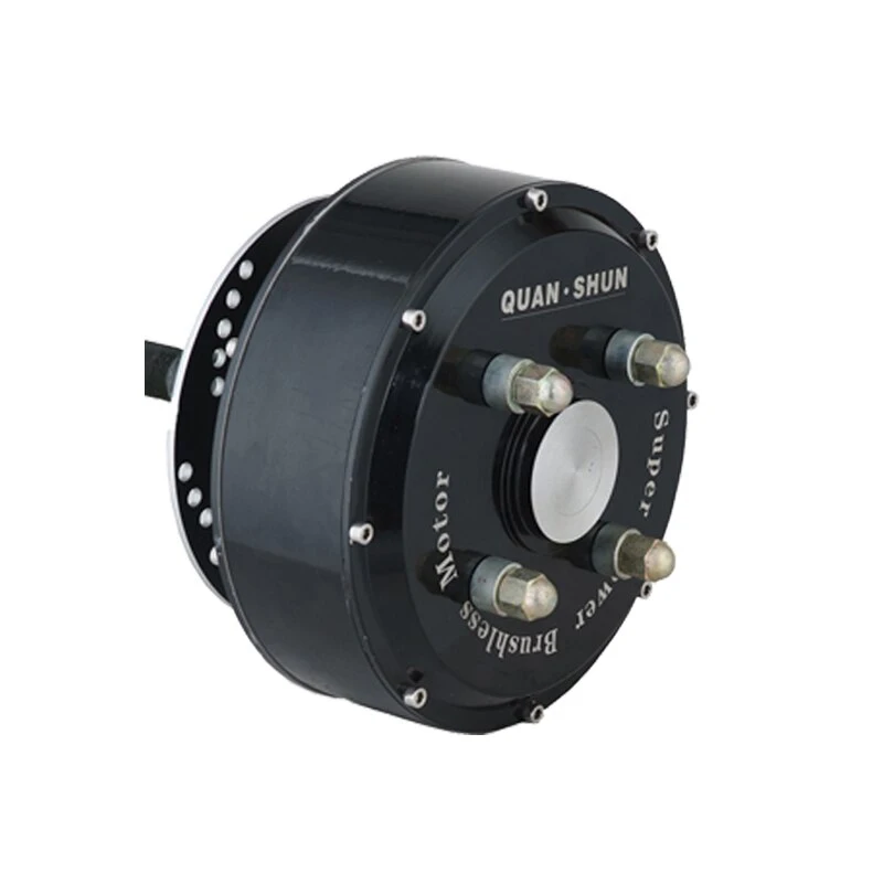 Электромотор QS 1000W 12 дюймов 205 40H E-car V2 с датчиком Холла