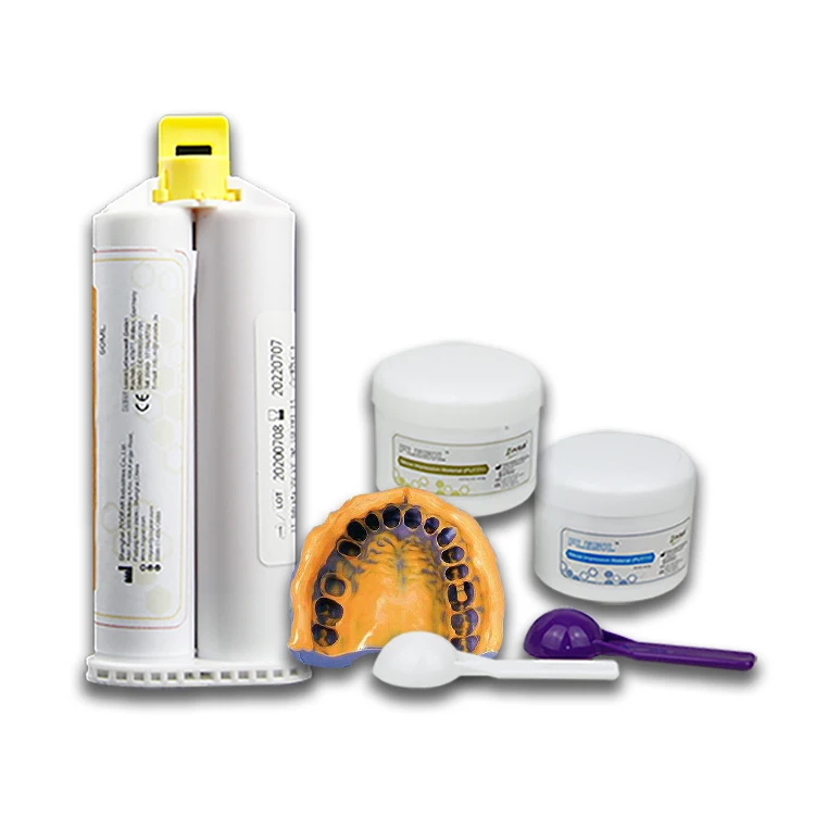 TM033 ZOGEAR High Precision Putty+Light body Dental Silicone Impression Material Kit