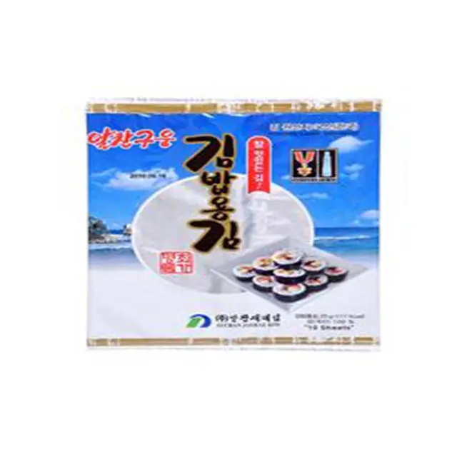 Korean traditional seaweed Al Chan Jaerae Kimbab Seaweed Everyone Likes It Use of Side Dishes and Snacks