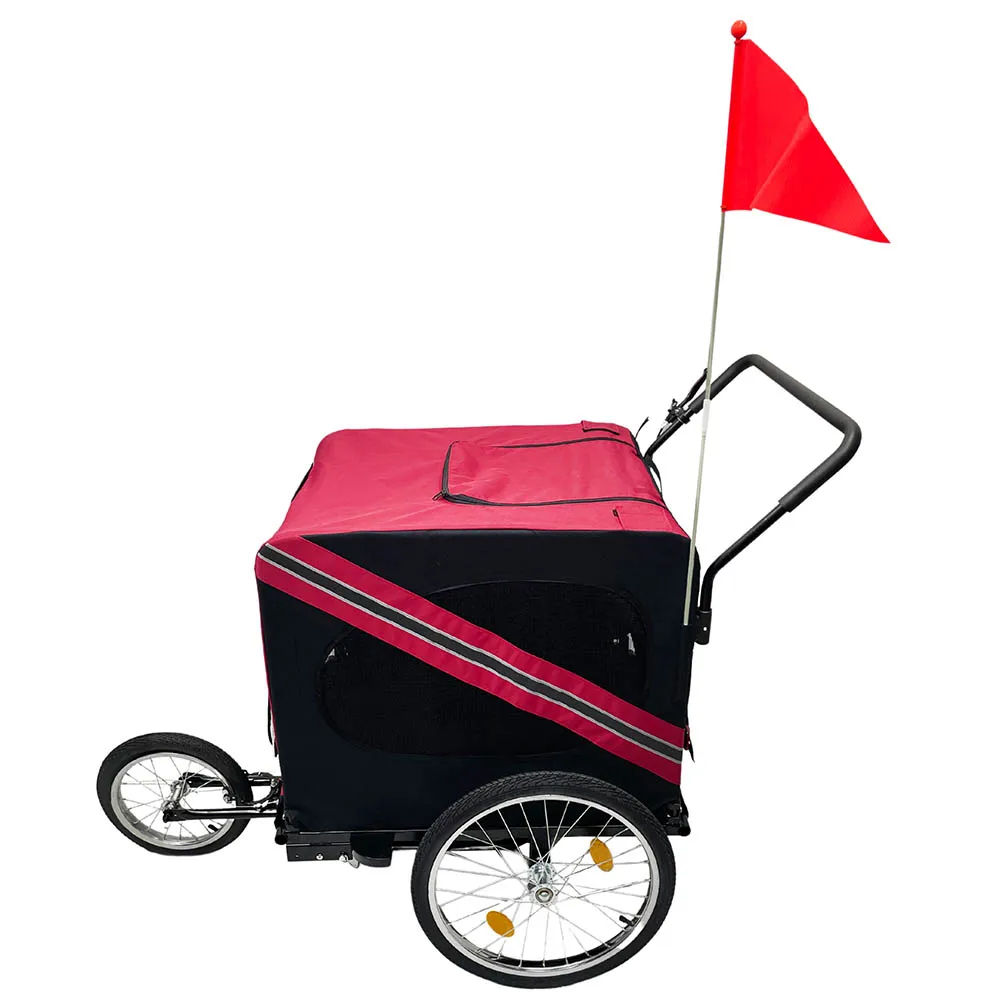 Camping Pet Dog Luggage Carry Transport Pet Bicycle Cycle Bike Cargo Trailer