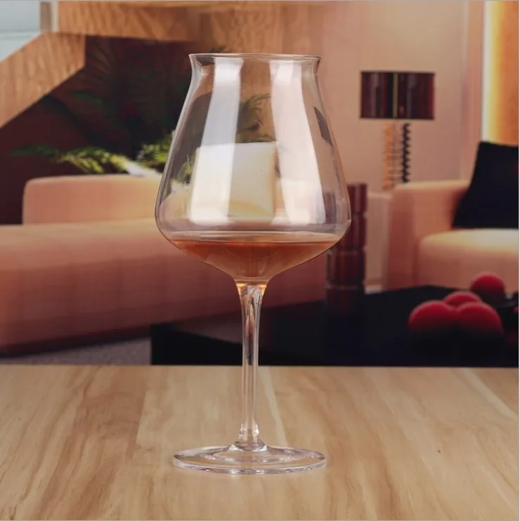 Amazon best selling tulip beer glass teku tulip glass beer high quality beer glass tulip for sale