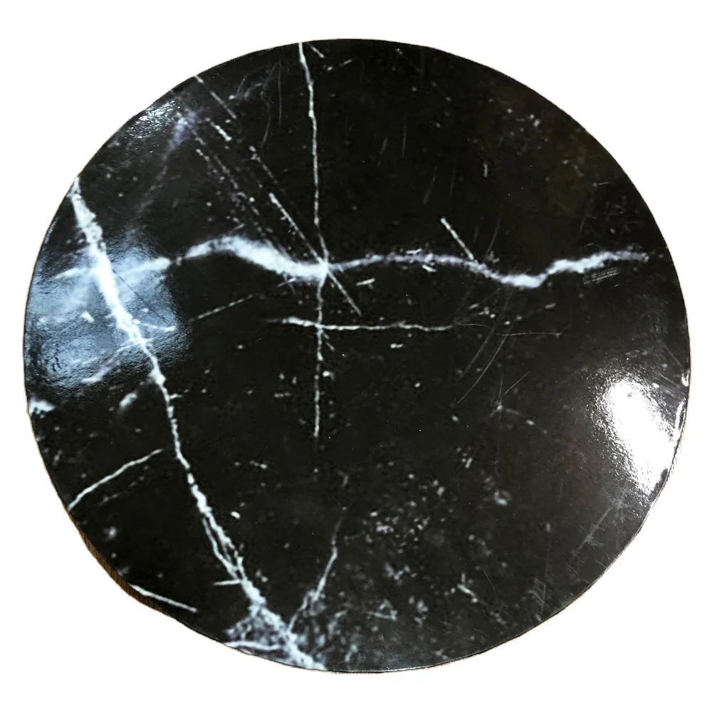 Marble and plain color design 7inch and 10inch cake board with 3mm MDF material