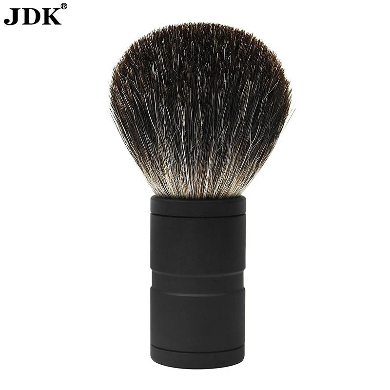 JDK Factory Price Premium Mesh Aluminum Handle Wet Shave Badger Hair Shaving Brush
