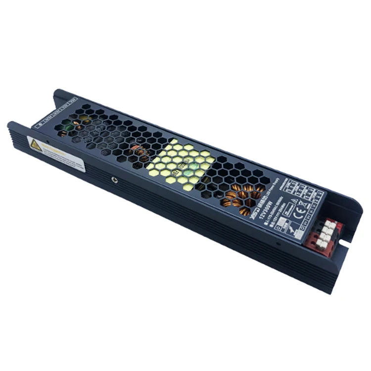 Indoor LED Light Driver 100W 200W 300W 350W 12V LED Slim Power Supply 24V LED Stripe Light Switch Power Supply