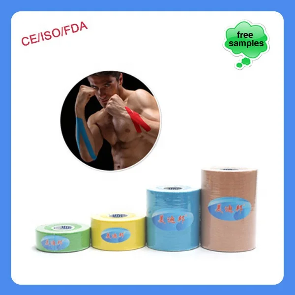 China Manufacture  Cotton waterproof sport tape kinesiology tape