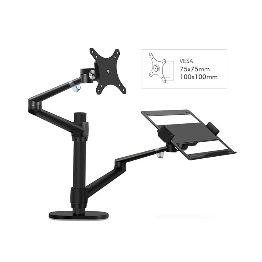 Other Computer Accessories Design Durable Adjustable Stable 8kg Loading Double Dual Monitor Arm Mount Stand