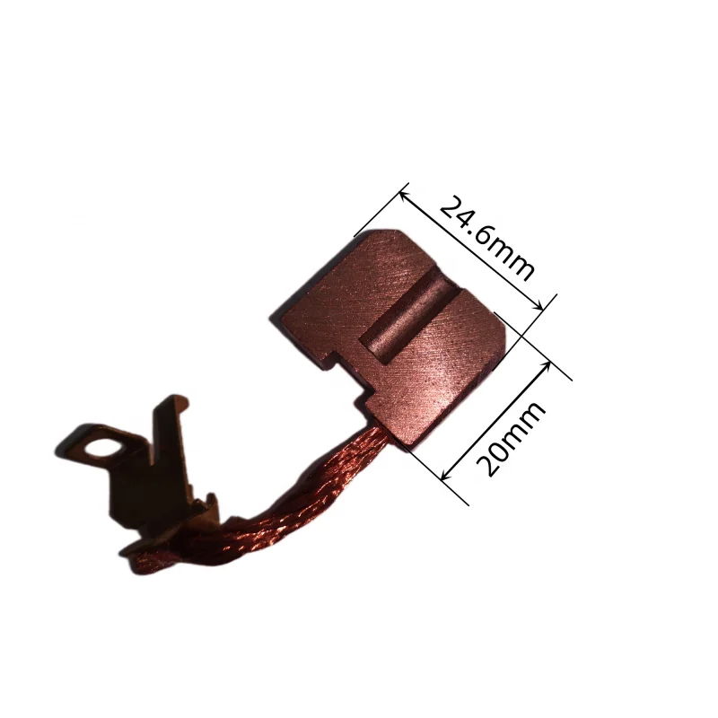 Карбоновая щетка 56TS-2 для HFP56 изогнутая силовая направляющая коллектора