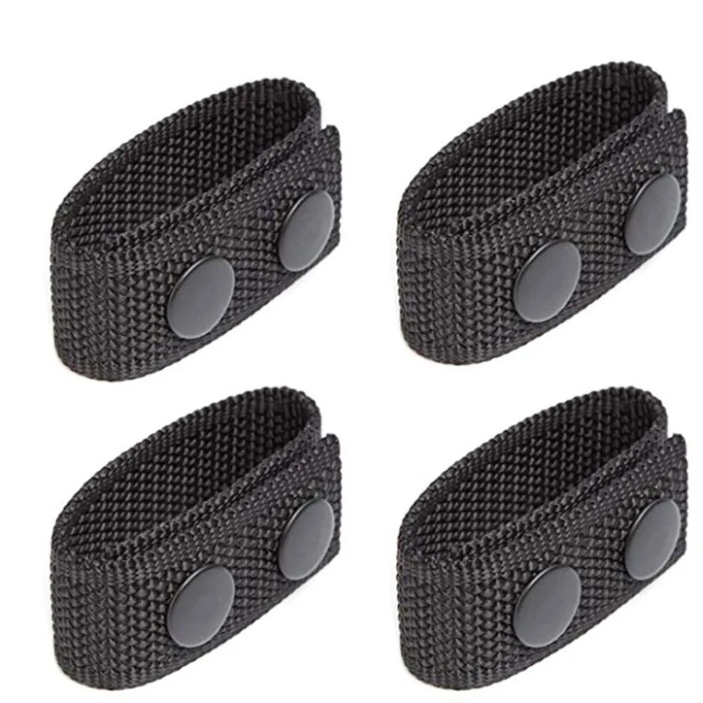 wholesale custom Outdoor Tactical Nylon Duty Belt Keeper with Double Snaps Belt Loop Keeper for Belt Accessories
