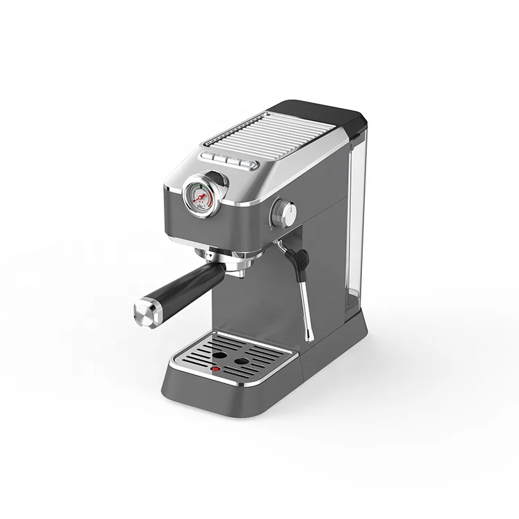 1.2L Water Tank Cappuccino Maker 15 to 20 Bar Expresso Coffee Maker With Milk Foaming Steam Wand 1350W Espresso Machine