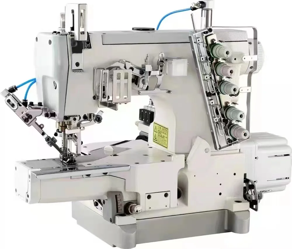 QK600-01UTAutomatic  high-speed cylinder-bed interlock Industrial sewing machine with auto thread cutting